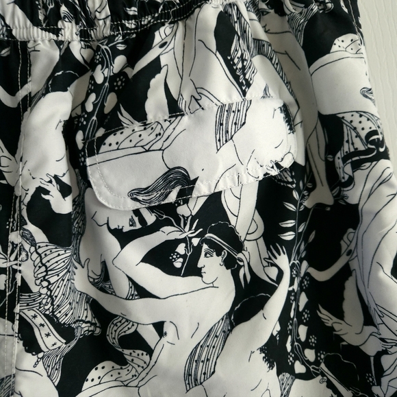 NWOT Onia X DVF Calder 6E Graphic Swim Shorts- Rare Print - Picture 5 of 10